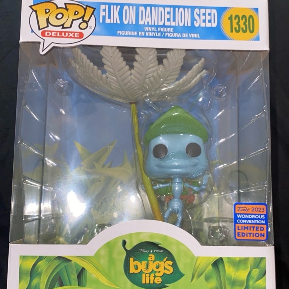 Funko Deluxe Blue and Green Flik Figure